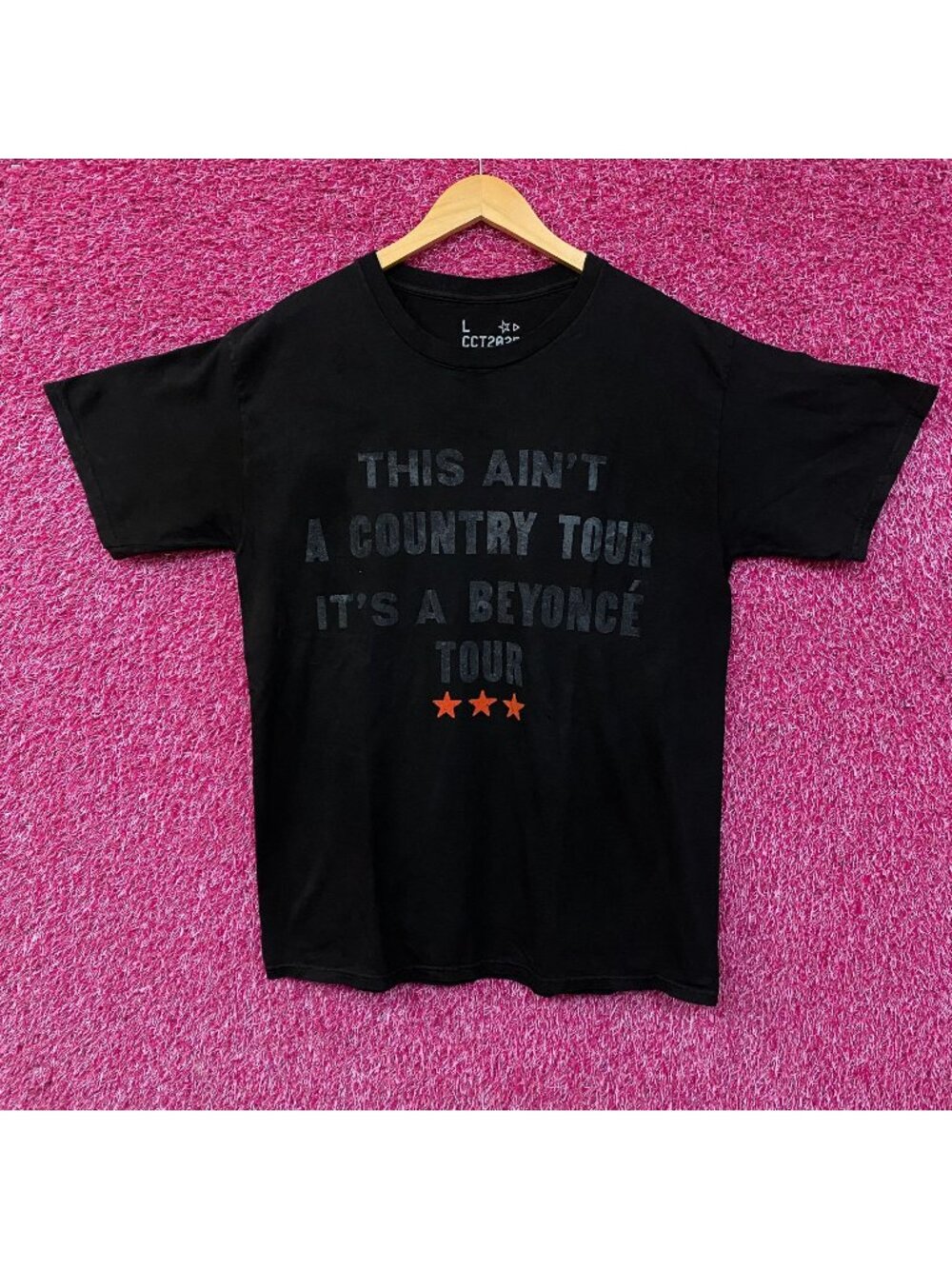 Beyonce Cowboy Carter Rodeo Chitlin Circuit Tour T-Shirt Large